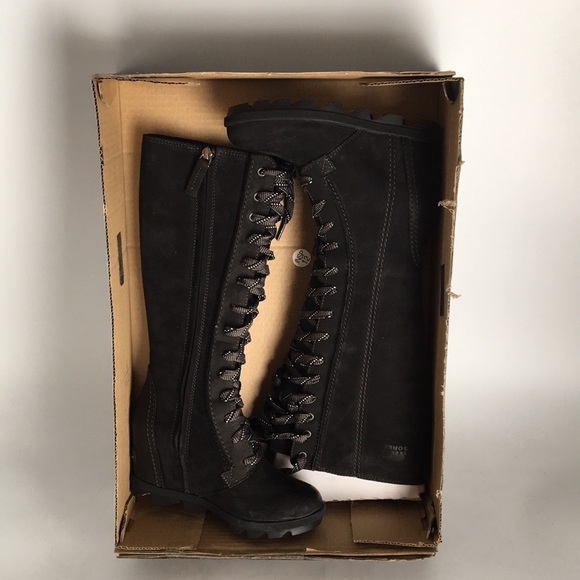 Clothing Shoes Accessories Nib Sorel Women S Joan Of Arctic Wedge Ii Tall Waterproof Boots In Camel Brown Women S Shoes